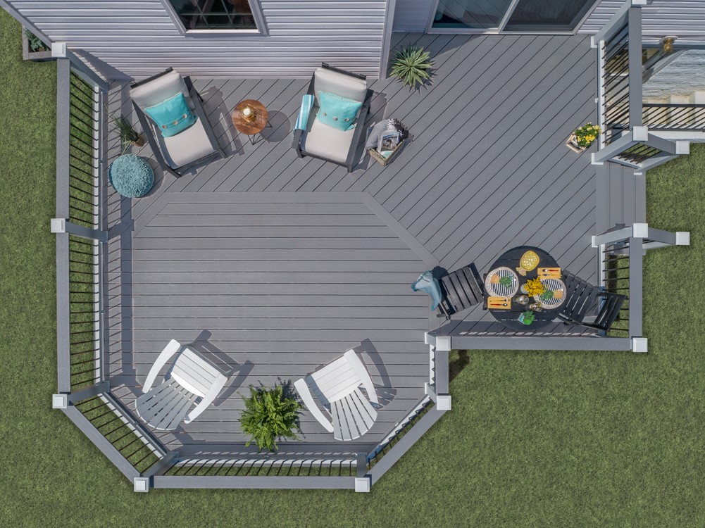 Volcanic Ash Composite Decking
